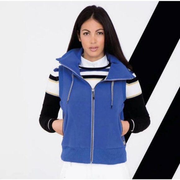 Horseware Platinum Serena Blue Fleece Vest Women’s Riding Coats Size Large - Picture 1 of 7